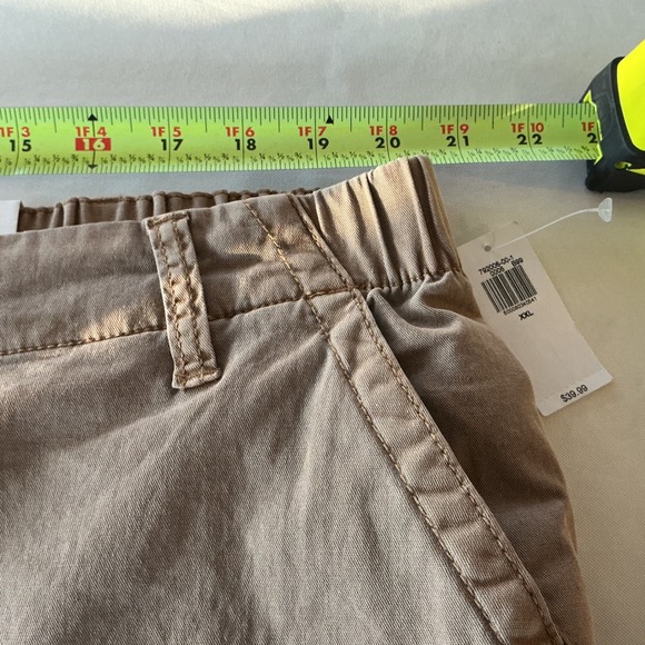 Old Navy Women's High Rise OG Chino Brown Pants Sz 16 High Rise Khaki Preppy - Picture 3 of 7
